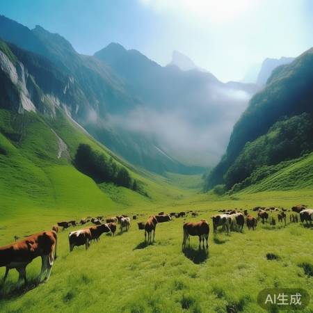 重庆牧场误入瑞士美景