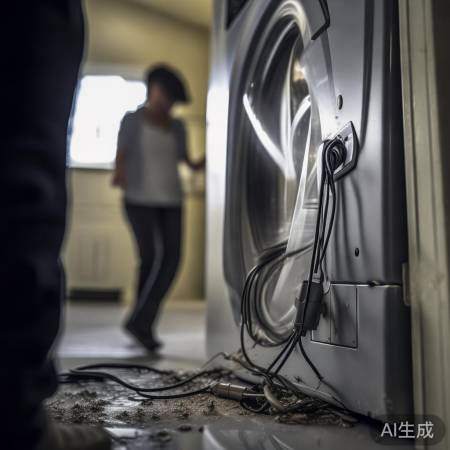 洗衣机电源脱落问题