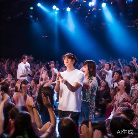 演唱会欢乐炸锅，谢娜何炅汪涵合