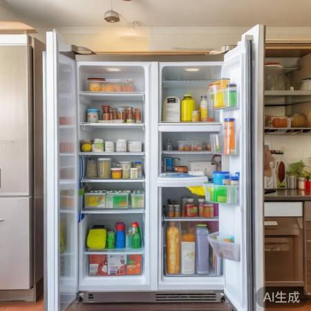 冰箱大扫除，别忘拿食物