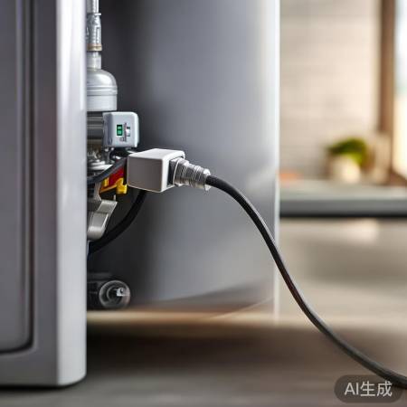 连接电源,检查热水器工作