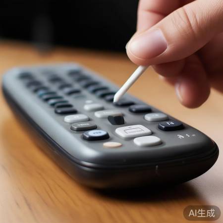遥控失灵，酒精擦拭恢复