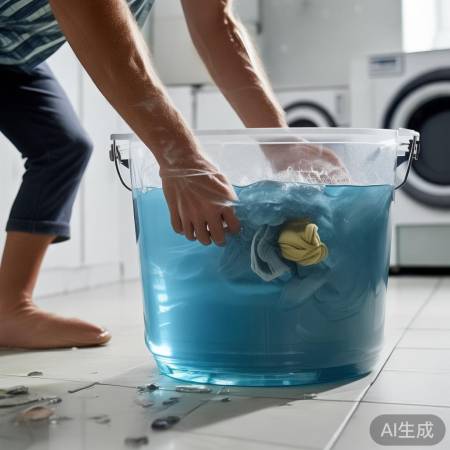 检查洗衣桶底部异物