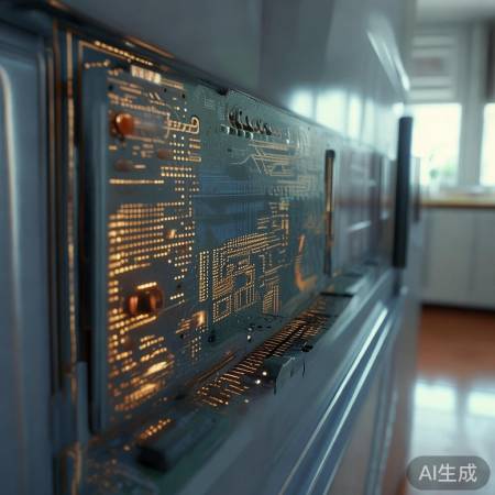 检查冰箱电路板烧焦或断丝