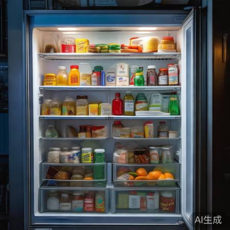 冰箱勿过满,冷气要流通